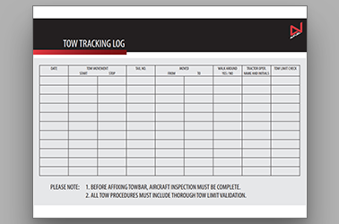 Tow Tracking Log